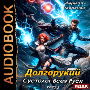 слушать аудиокнигу  Долгорукий. Суетолог Всея Руси. Книга 2 цикла Долгорукий. Суетолог Всея Руси автор Тесленок Кирилл (читает Лебедев Евгений) на Story4.me